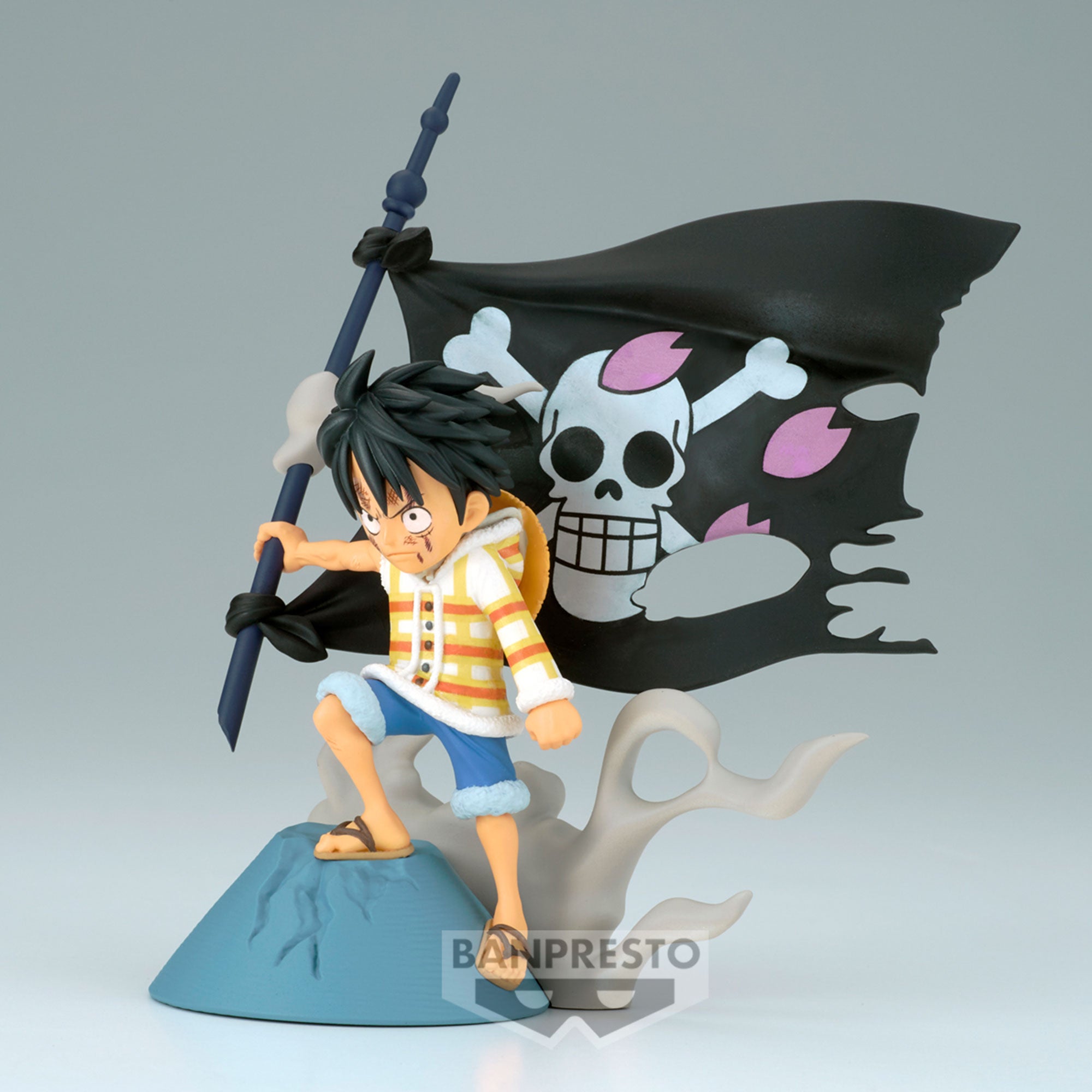 Bandai World Collectable Figure Log Stories - Monkey D. Luffy "One Piece"