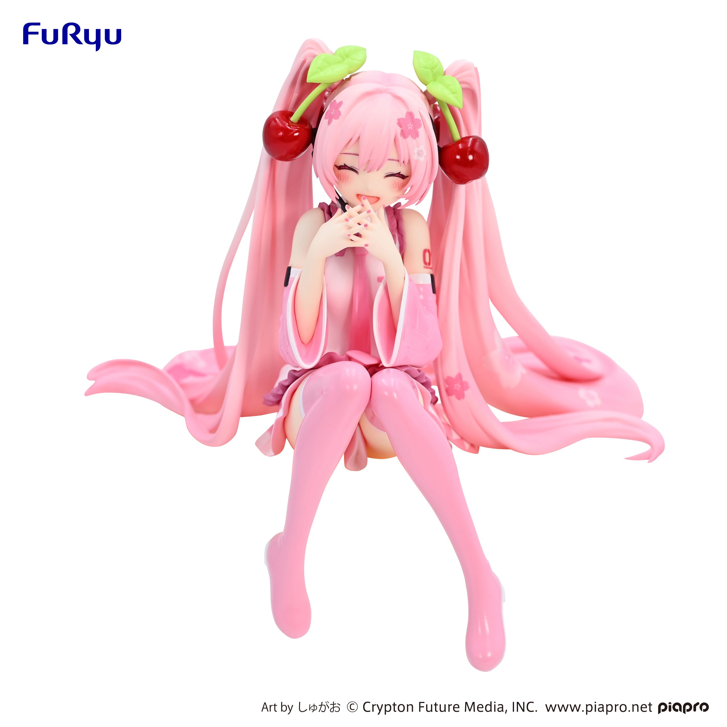 FURYU Corporation Hatsune Miku　Noodle Stopper Figure -Sakura Miku 2023 Smile ver.-