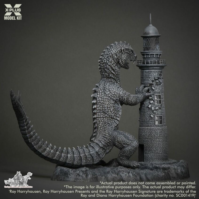 X-PLUS 1/72 Ray Harryhausen's Rhedosaurus Plastic Model Kit