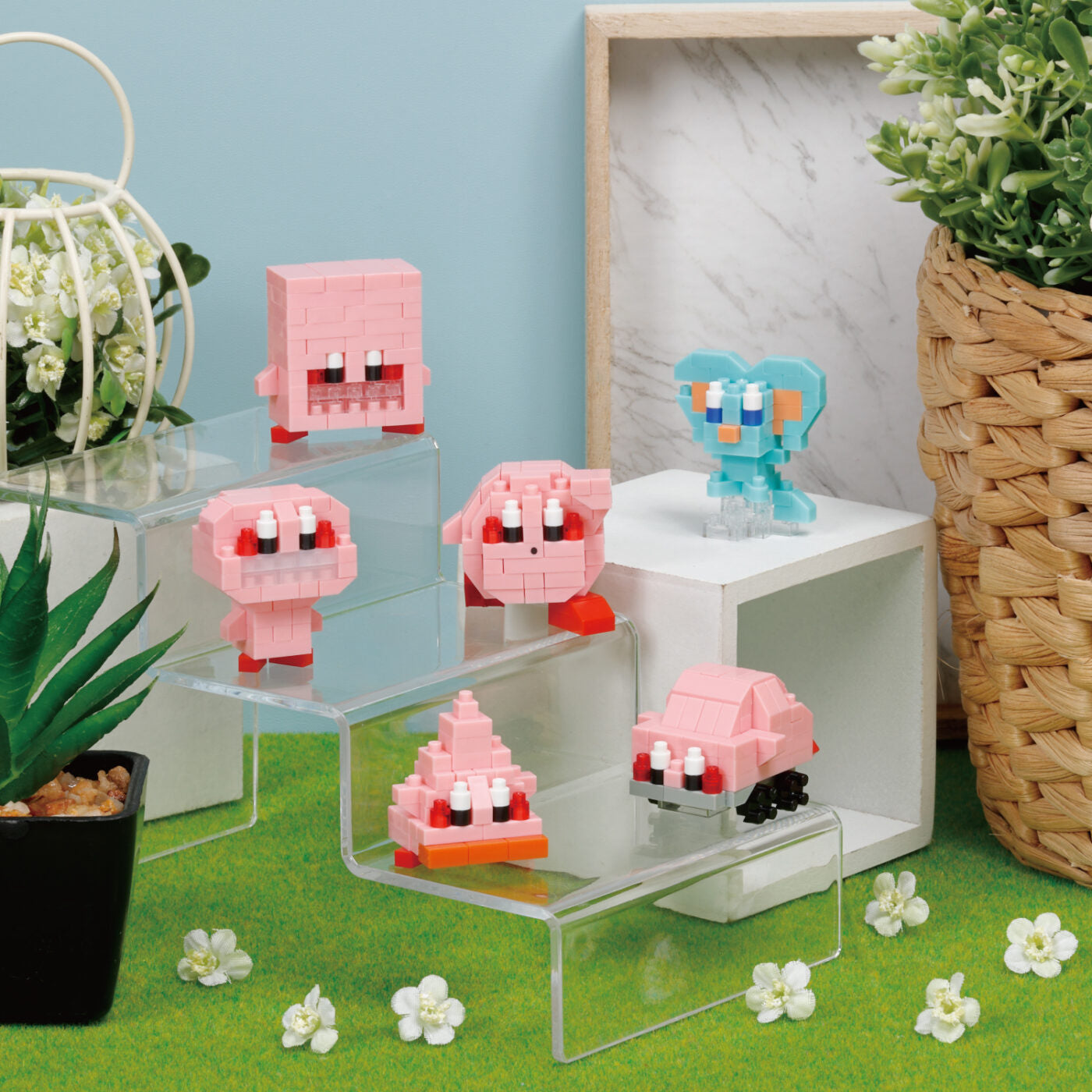 Nanoblock Kirby and the Forgotten Land (Blind Box of 6) "Kirby"