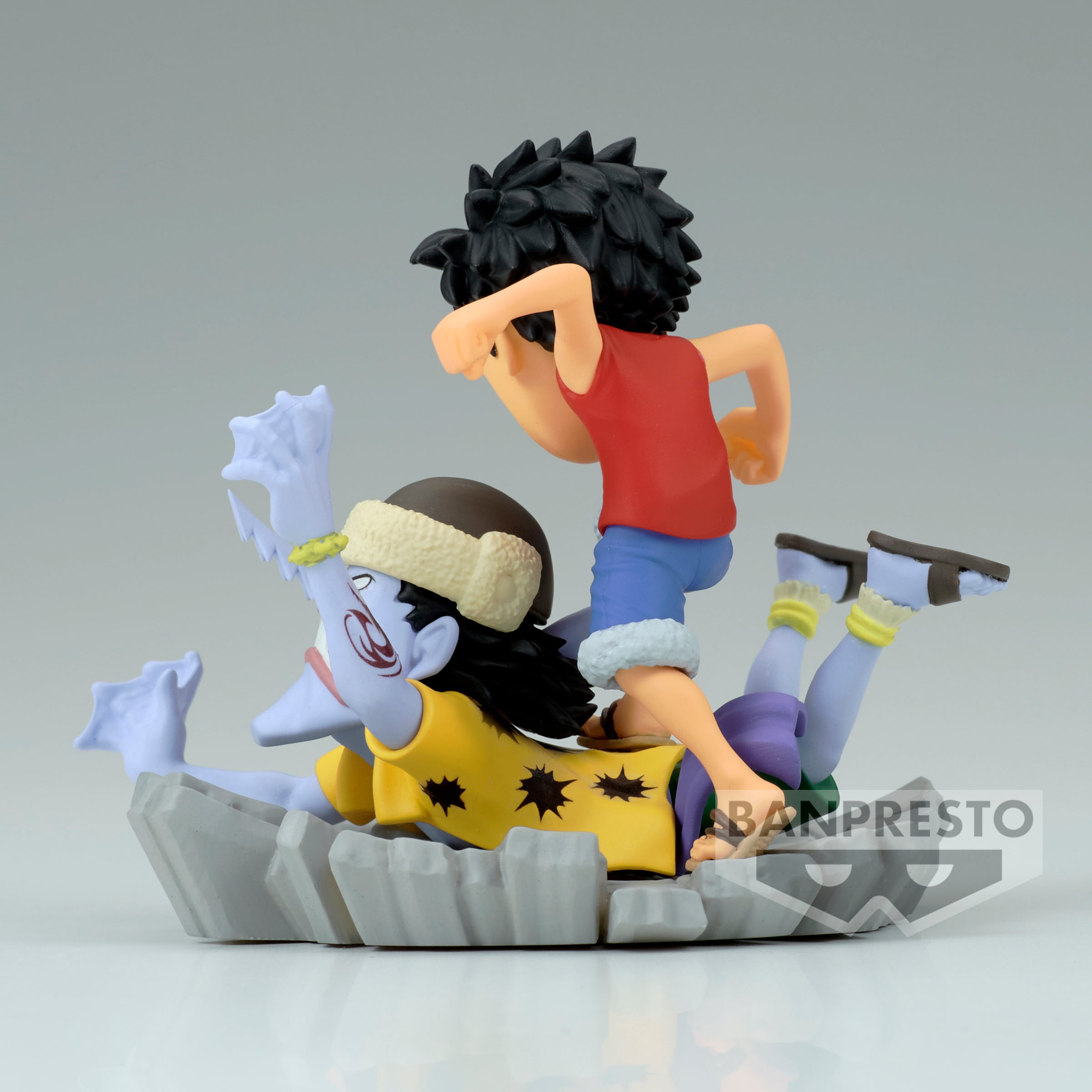 Bandai X Banpresto World Collectable Figure Log Stories Monkey D. Luffy VS Arlong "One Piece"