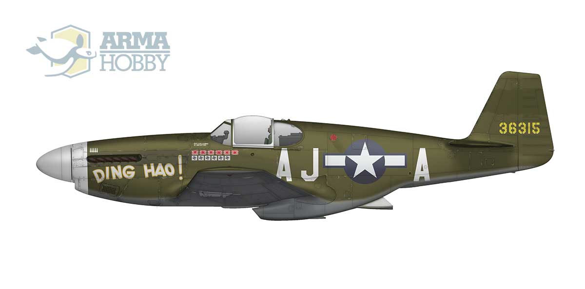 Arma Hobby 1/72 P-51 B/C Mustang™