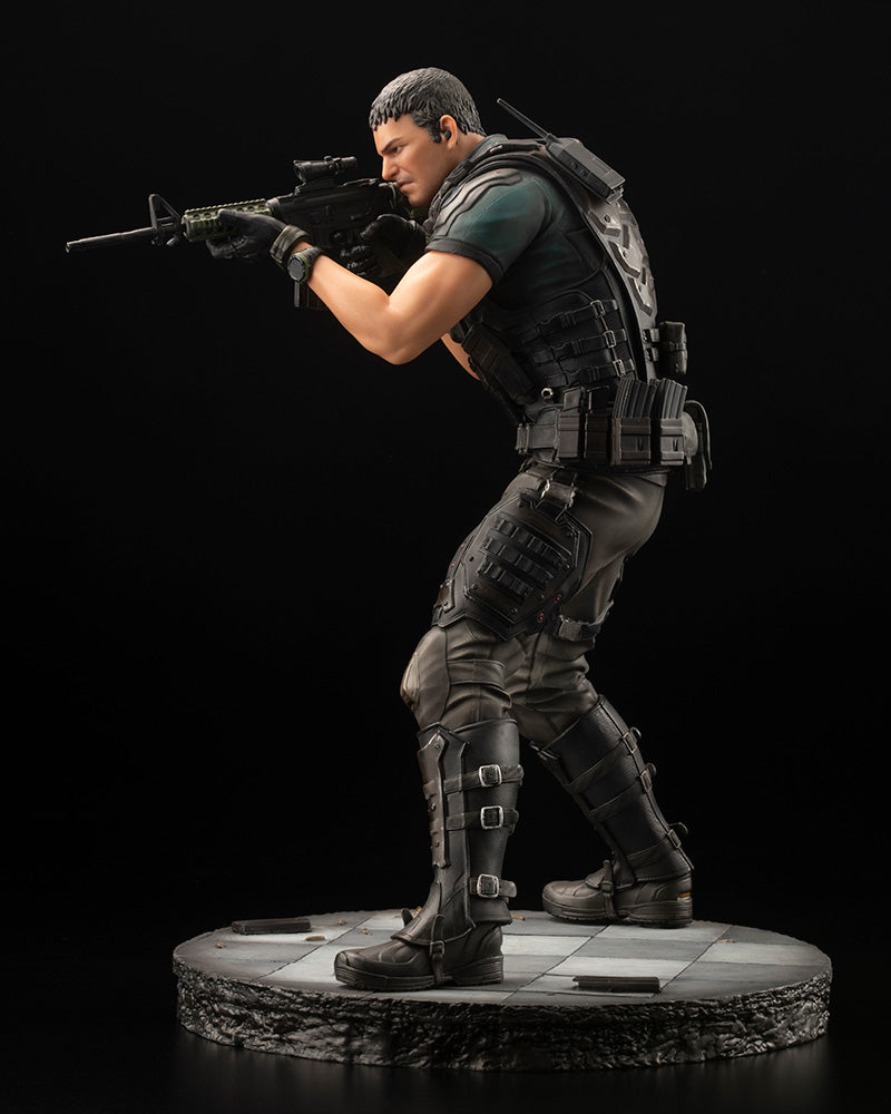 Kotobukiya 1/6 Rresident Evil: Vendetta Chris Redfield Renewal Package Artfx Statue