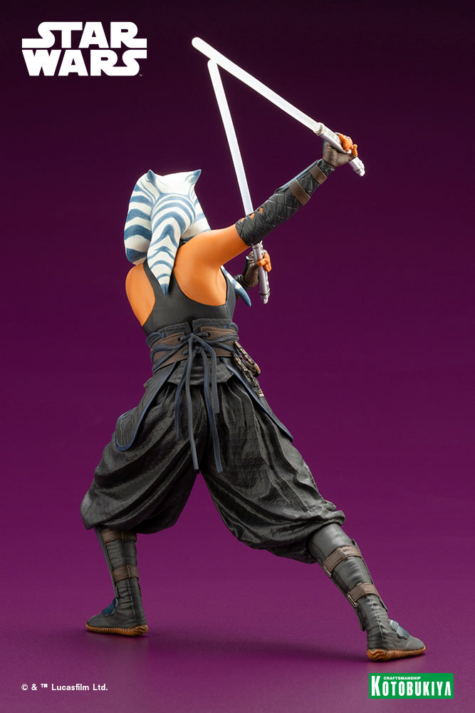 Kotobukiya 1/10 The Mandalorian Series ARTFX+ AHSOKA TANO™, Pre-Painted Pvc Statue