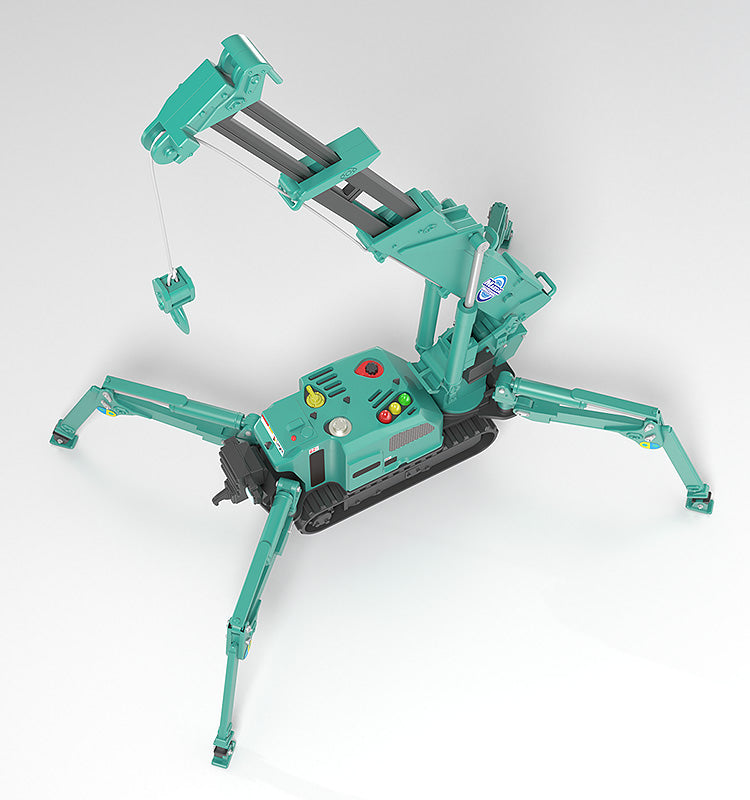 Good Smile Company Spider Crane Series Maeda Seisakusho Spider Crane Green (Re-Run) 1/20 Scale Moderoid Model Kit