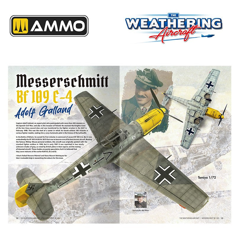 Ammo Mig THE WEATHERING AIRCRAFT 24 - Messerschmitt Bf 109 (English)