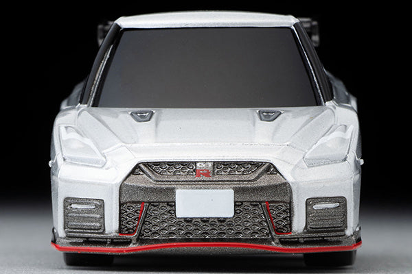 TomyTec Choro Q QS-05B Nissan Gt-R Nid7:D27Smo Nismo N Attack Package Silver