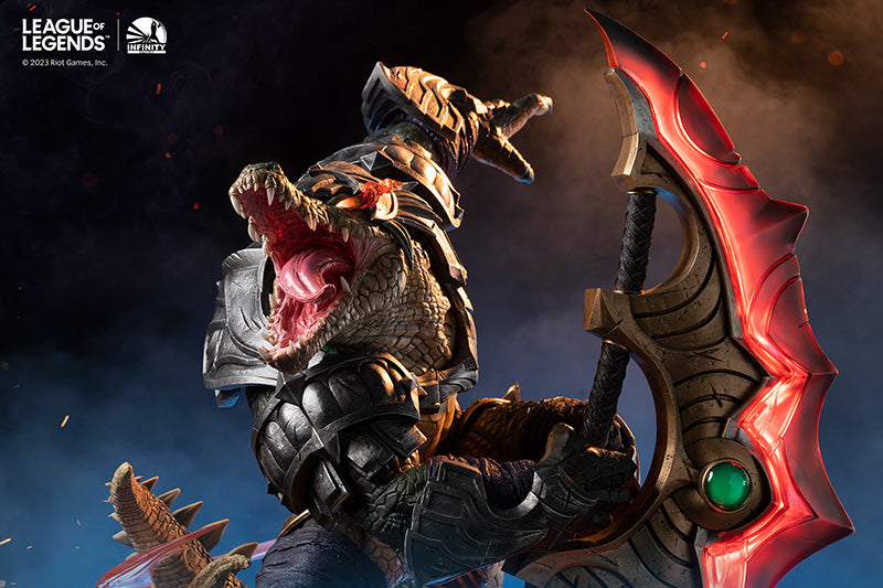 Infinity Studio League of Legends Series The Butcher of the Sands Renekton Statue Worlds Ver. 1/4 Scale Figure