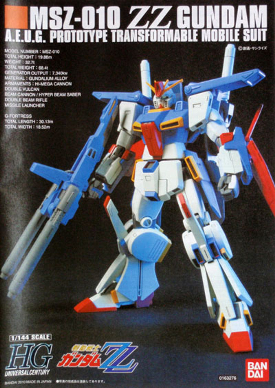 BANDAI Hobby HGUC 1/144 #111 ZZ Gundam