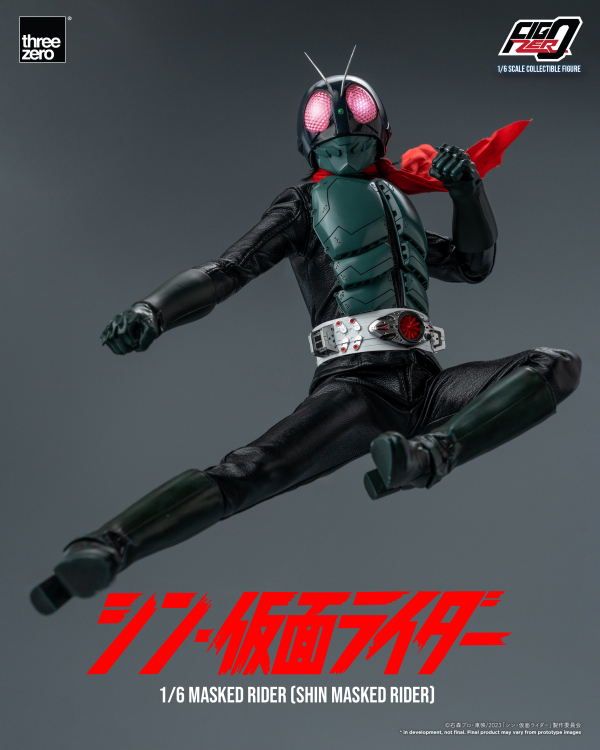 threezero FigZero 1/6 Masked Rider (SHIN MASKED RIDER)(4895250806801)(4895250806801)