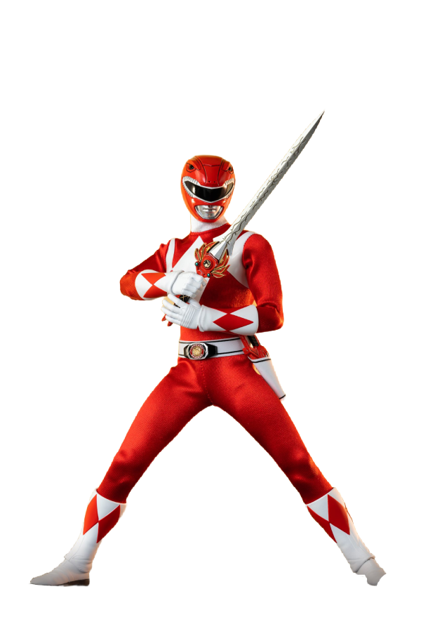 threezero Mighty Morphin Power Rangers – 1/6 Red Ranger(4897056204782)