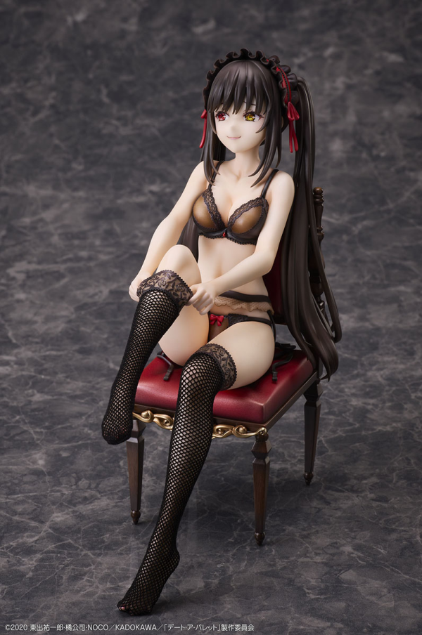 Design COCO Date A Bullet Kurumi Tokisaki & White Queen 1/7 Complete Figure Set | 4595643112389