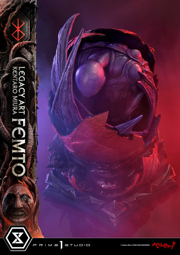 Prime 1 Studio Legacy Art "Kentaro Miura" Berserk Femto Bonus Version(4582647120489)(4582647120489)