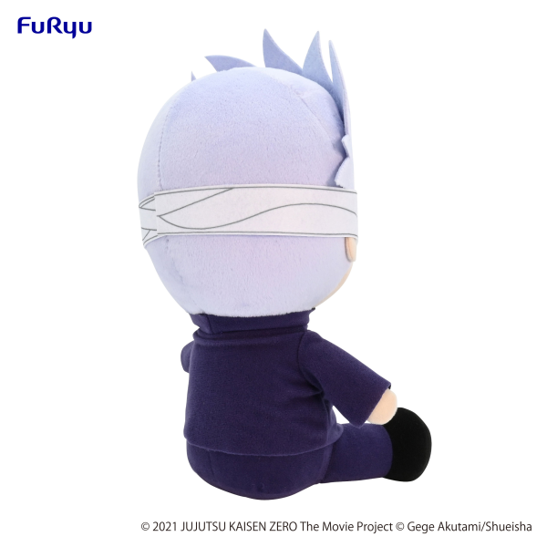 Jujutsu Kaisen 0: The Movie　KYURUMARU Big Plush Toy-Satoru Gojo-