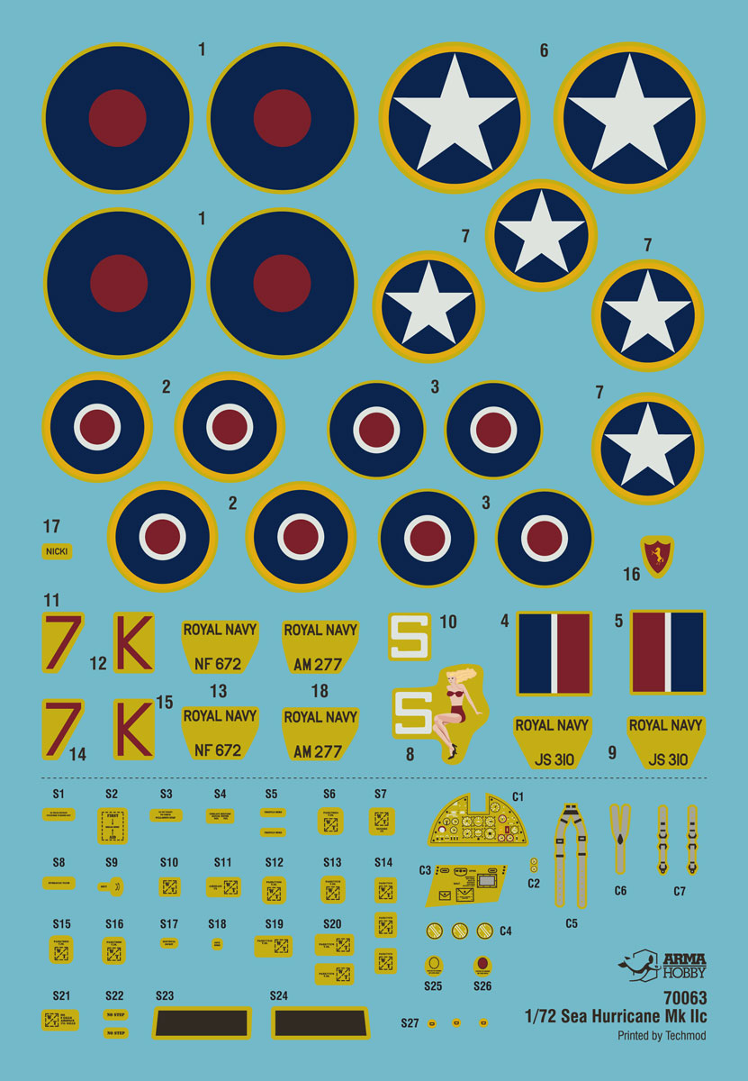 Arma Hobby 1/72 Sea Hurricane Mk IIc