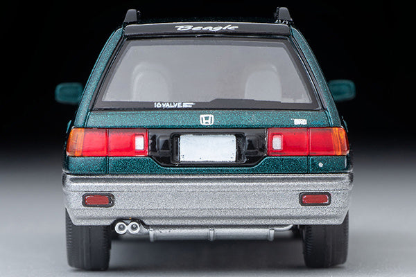 Tomica Limited Vintage 1/64 LV-N293B Honda Civic Shuttle Beagle 1994 Green And Grey