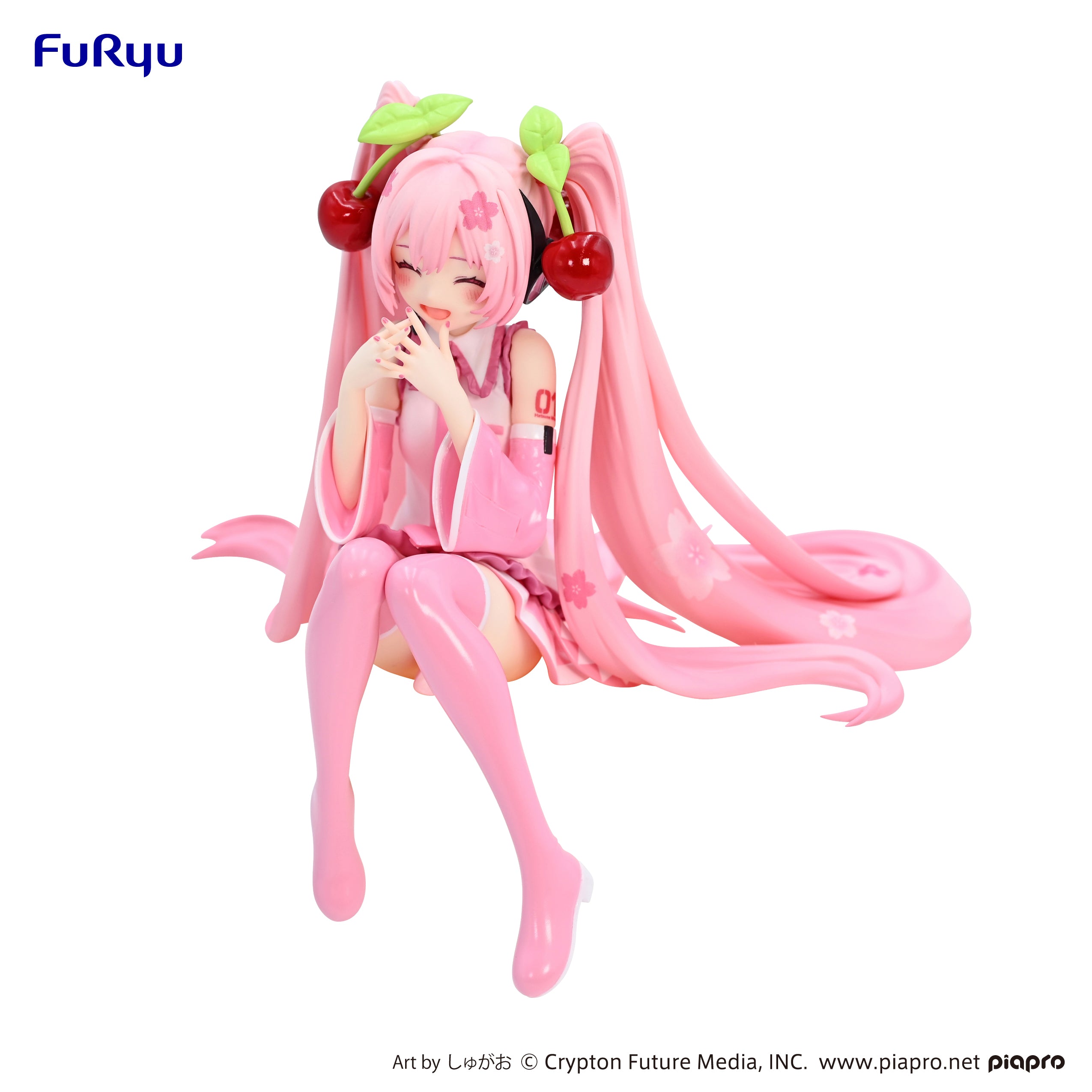 FURYU Corporation Hatsune Miku　Noodle Stopper Figure -Sakura Miku 2023 Smile ver.-