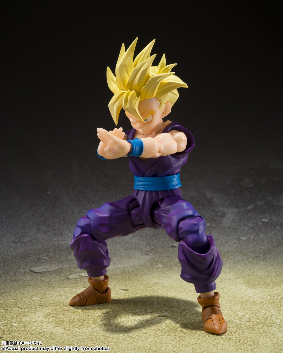 BANDAI Spirits Super Saiyan Son Gohan - The Warrior who Surpassed Goku - "Dragon Ball Z", TAMASHII NATIONS S.H.Figuarts