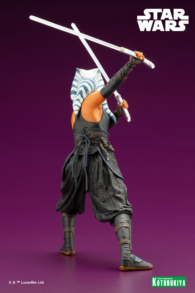 Kotobukiya 1/10 The Mandalorian Series ARTFX+ AHSOKA TANO™, Pre-Painted Pvc Statue