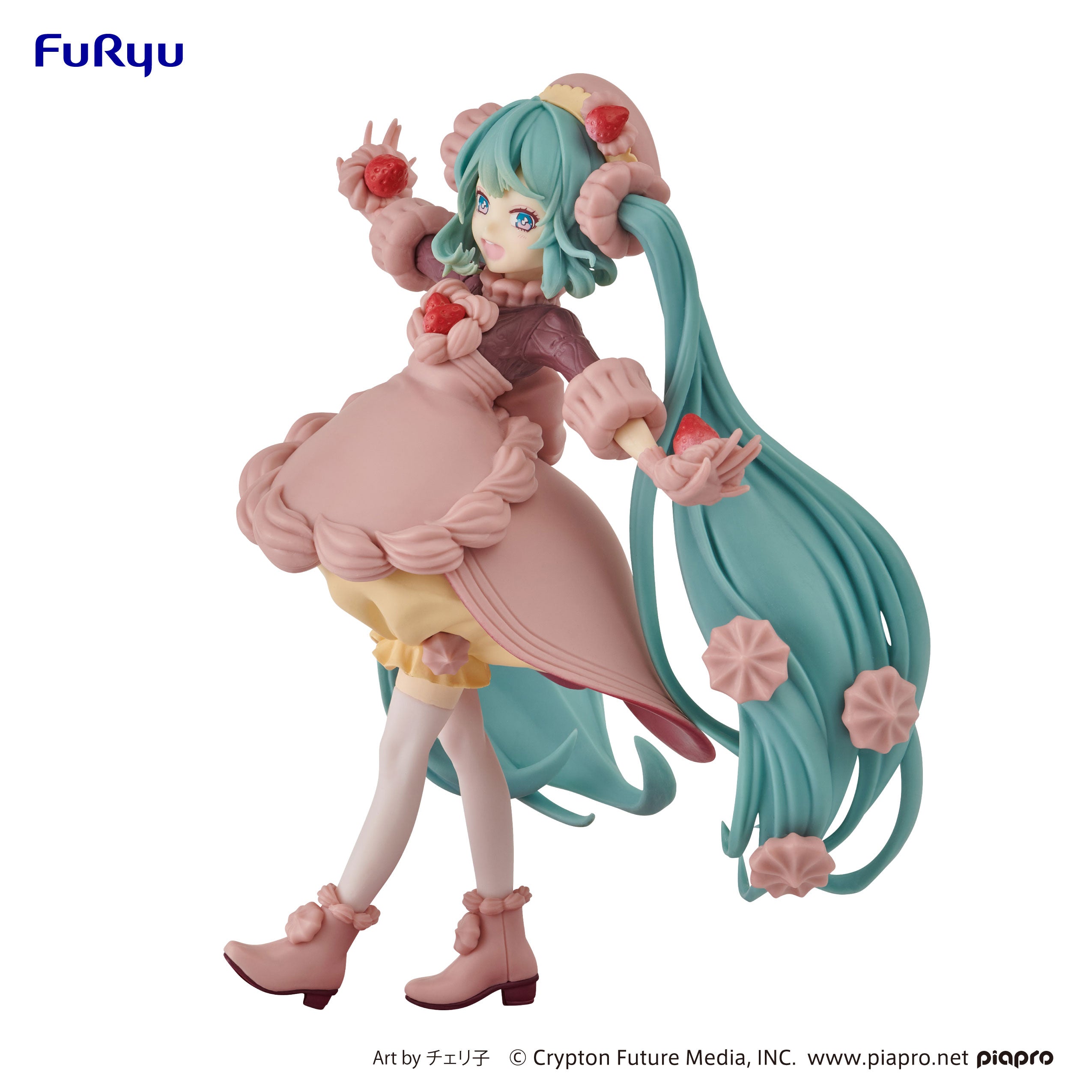 FURYU Corporation Hatsune Miku　SweetSweets Series Figure -Strawberry Chocolate Short-(re-run)