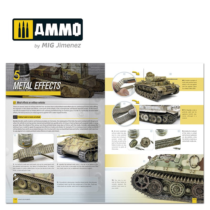 Ammo Mig AMMO MODELLING GUIDE – How to Use Pigments (English)