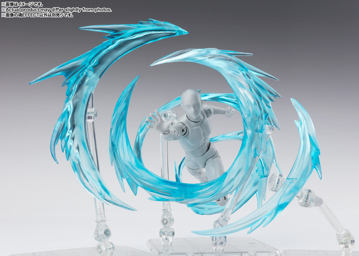 BANDAI Tamashii WIND Blue Ver. for S.H.Figuarts "-", TAMASHII NATIONS TAMASHII EFFECT