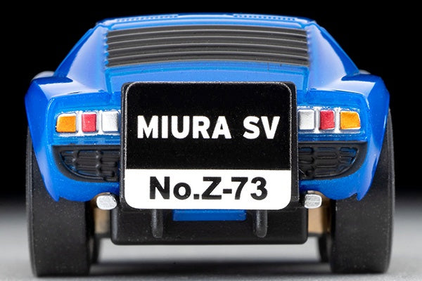 TomyTec Choro Q zero Z-73b Lamborghini Miura SV Blue