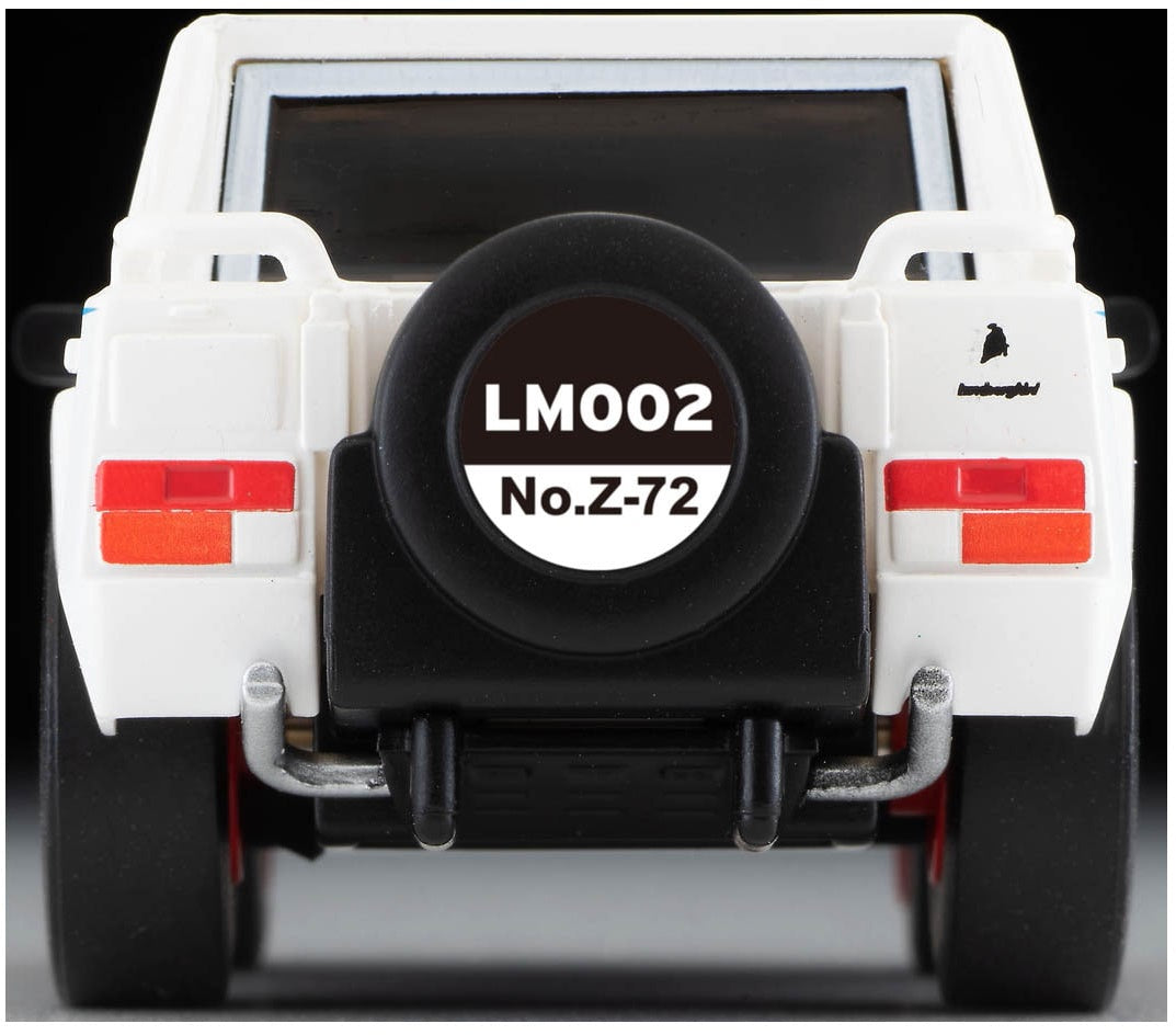 TomyTec Choro Q zero Z-72c Lamborghini LM002 Rally Spec White