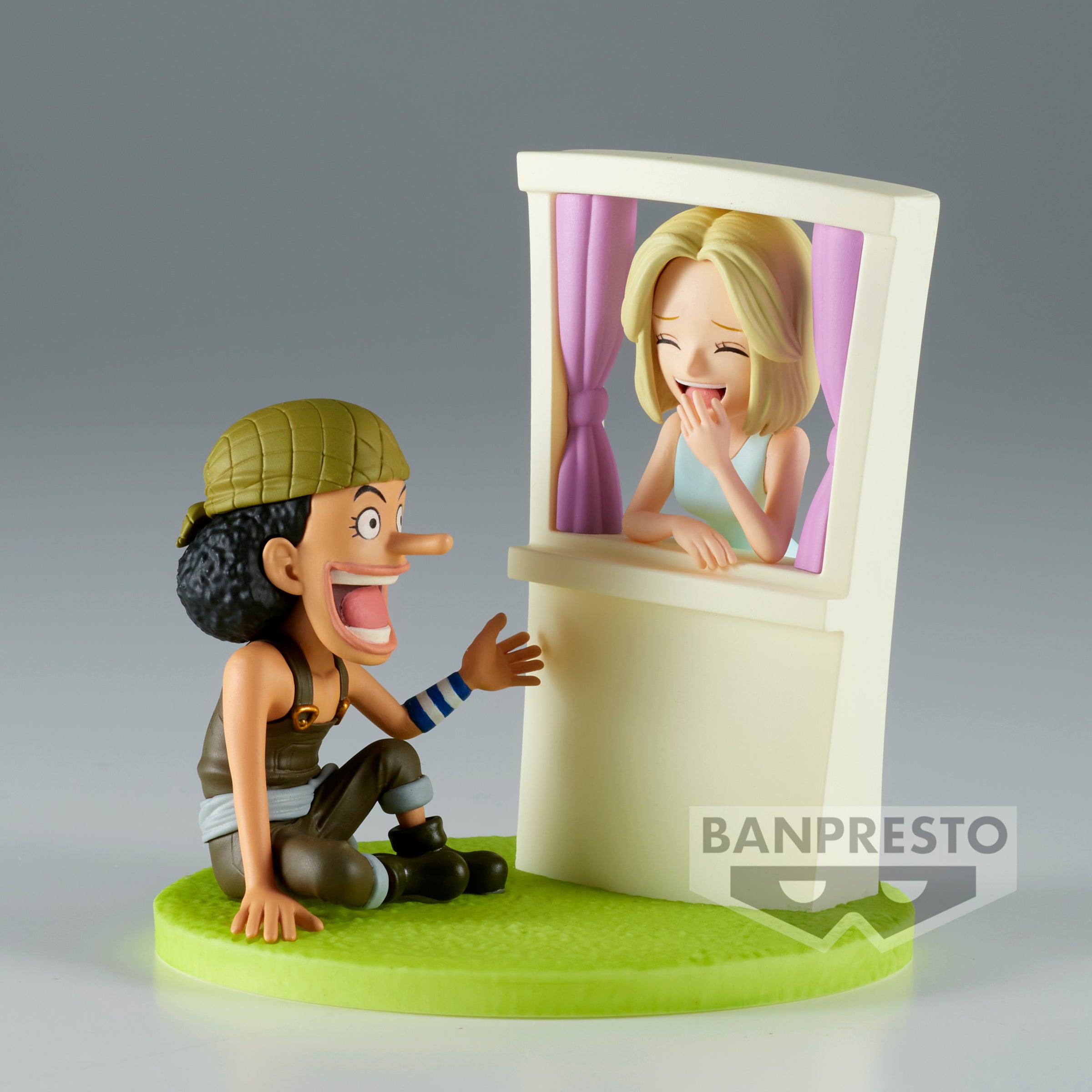 BANDAI Spirits Usopp & Kaya "One Piece", Bandai Spirits World Collectable Figure Log Stories