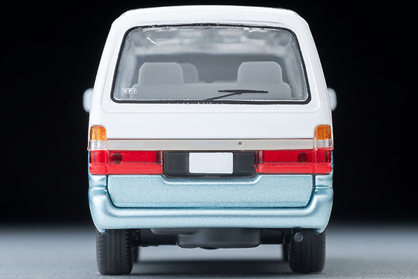 Tomica Limited Vintage NEO 1/64 LV-N208d HiAce Super Custom White and Sky Blue in 90s