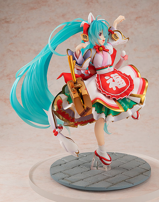 Kadokawa Character Vocal Series 01: Hatsune Miku Series Hatsune Miku Maneki Miku Ver. 1/7 Scale Figure