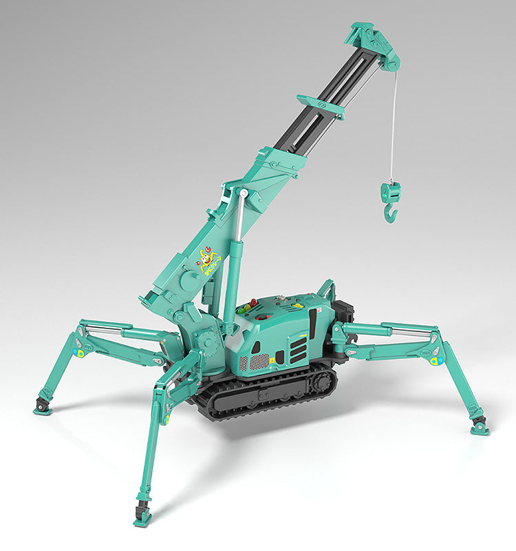 Good Smile Company Spider Crane Series Maeda Seisakusho Spider Crane Green (Re-Run) 1/20 Scale Moderoid Model Kit