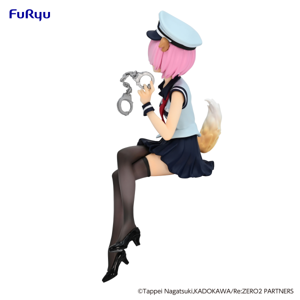 FURYU Corporation Re:ZERO -Starting Life in Another World-　Noodle Stopper Figure -Ram Police Officer Cap with Dog Ears-(4582655070172)(4582655070172)