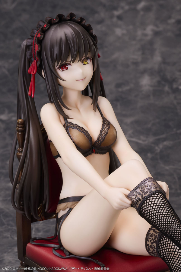 Design COCO Date A Bullet Kurumi Tokisaki & White Queen 1/7 Complete Figure Set | 4595643112389