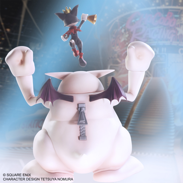 SQUARE ENIX FINAL FANTASY VII BRING ARTS™ Action Figure - CAIT SITH & FAT MOOGLE