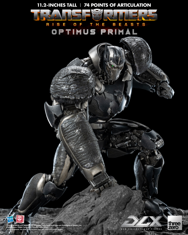 Three Zero Transformers: Rise of the Beasts - DLX Optimus Primal