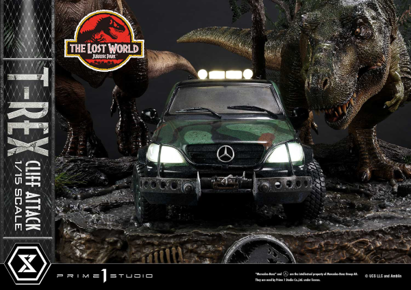 Prime 1 Studio Legacy Museum Collection The Lost World: Jurassic Park (Film) T-Rex Cliff Attack 1/15 scale Bonus Version(4582647121011)(4582647121011)