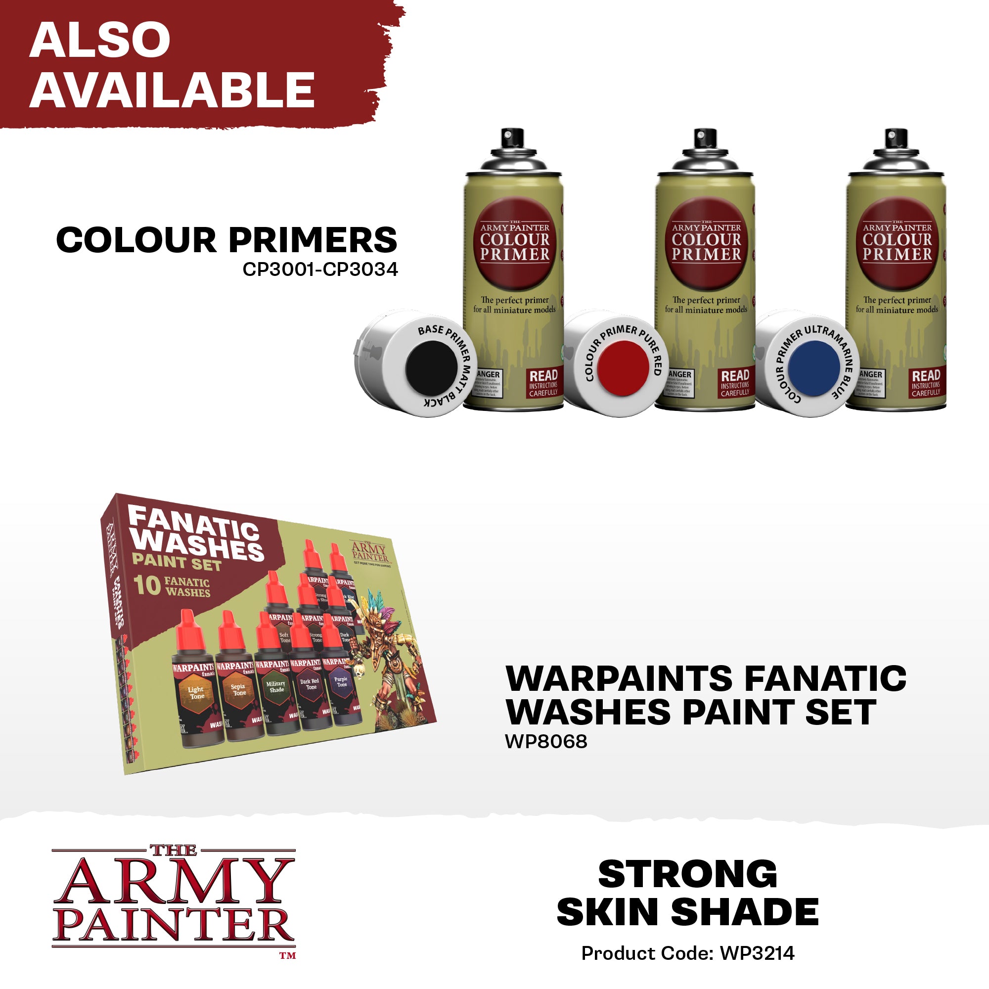 Army Painter Warpaints Fanatic Wash, Strong Skin Shade