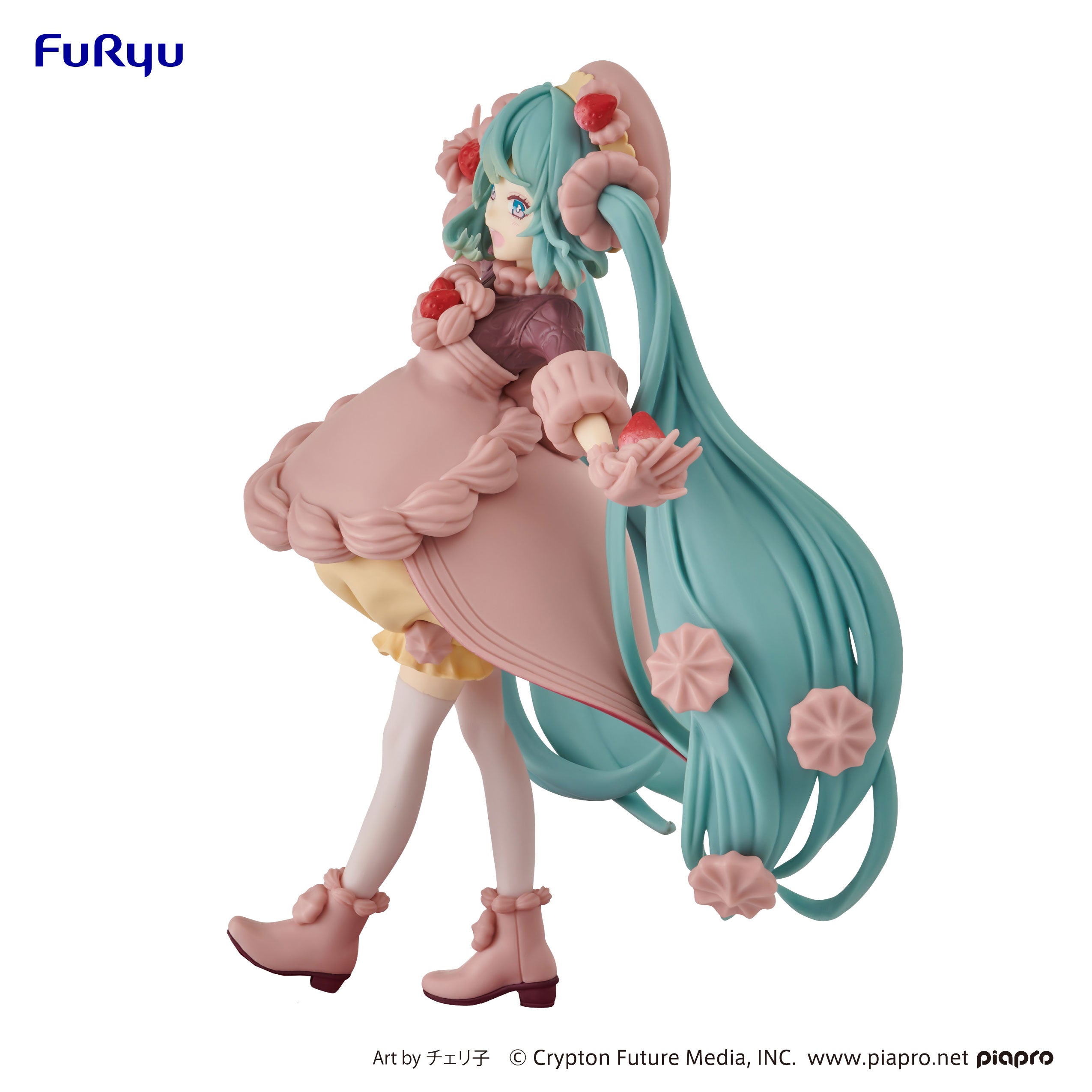 FURYU Corporation Hatsune Miku　SweetSweets Series Figure -Strawberry Chocolate Short-(re-run)