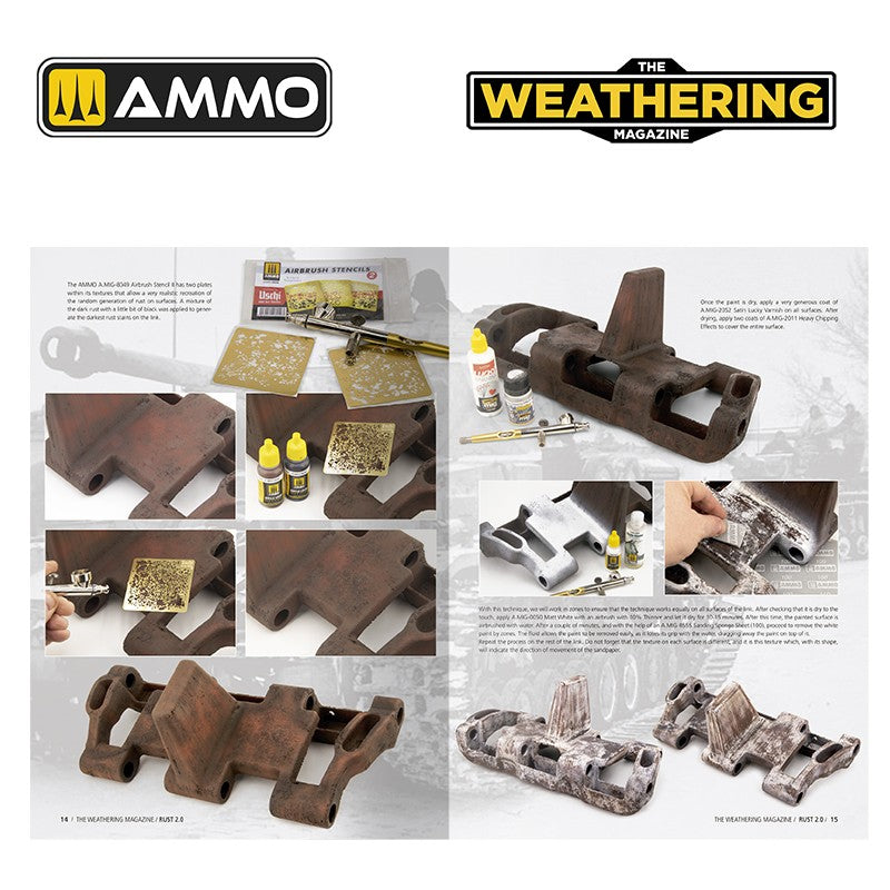 Ammo Mig THE WEATHERING MAGAZINE 38 - Rust 2.0 (English)