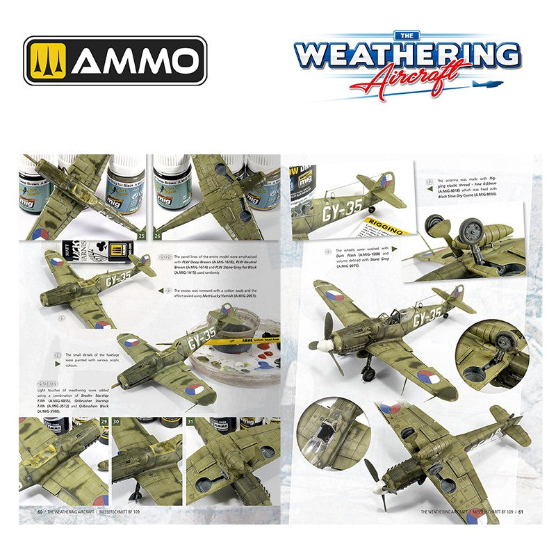 Ammo Mig THE WEATHERING AIRCRAFT 24 - Messerschmitt Bf 109 (English)