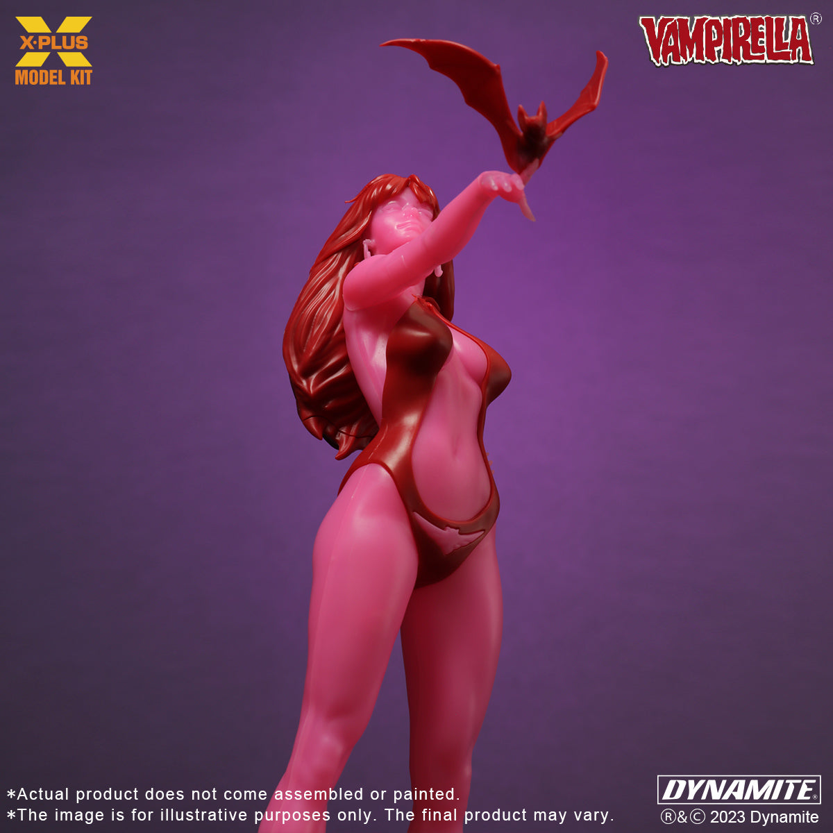 X-Plus 1/8 Vampirella Jose Gonzalez Edition (Glows In The Dark) Plastic Model Kit