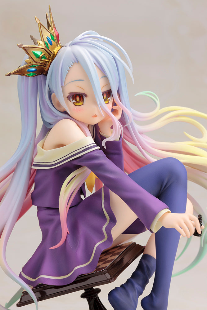 Kotobukiya 1/7 No Game No Life Shiro, Pre-Painted PVC Statue