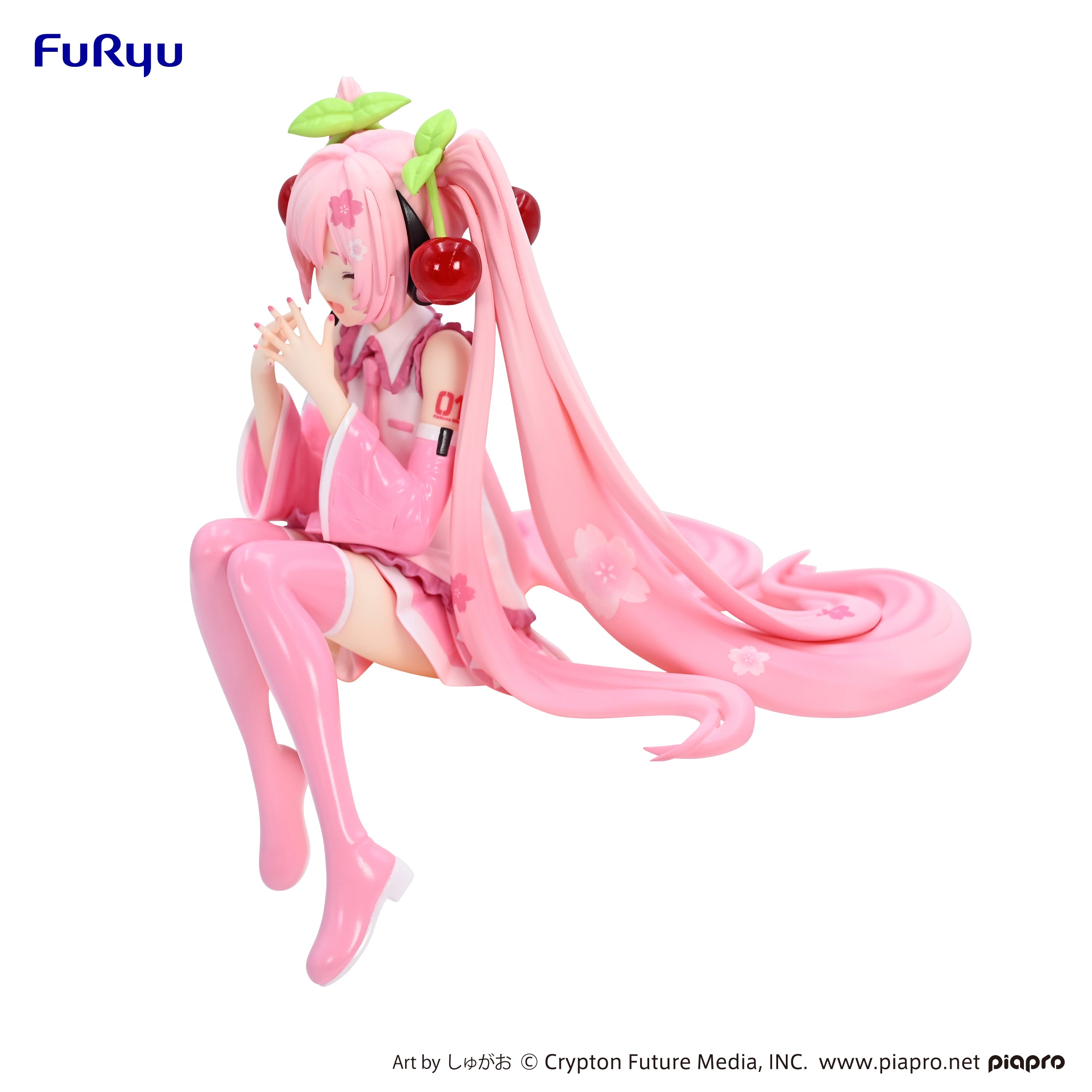 FURYU Corporation Hatsune Miku　Noodle Stopper Figure -Sakura Miku 2023 Smile ver.-