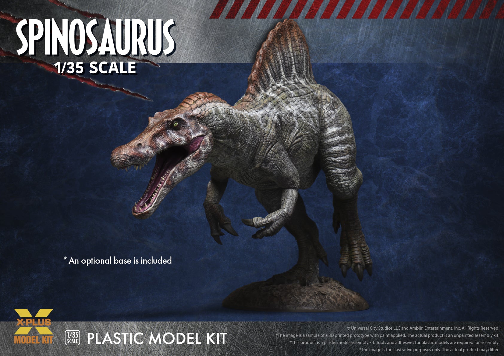 X-Plus 1/35 Jurassic ParkⅢ Spinosaurus