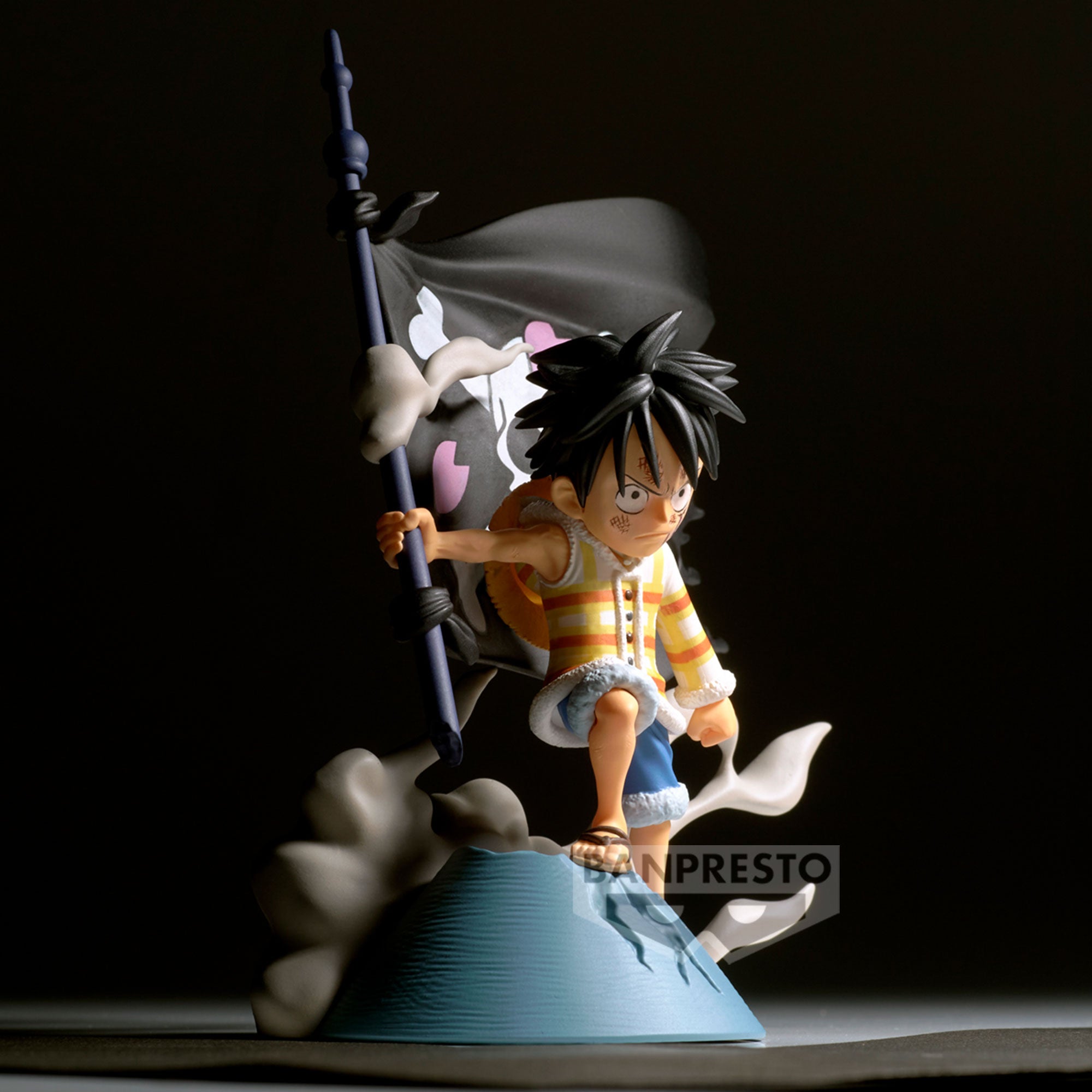 Bandai World Collectable Figure Log Stories - Monkey D. Luffy "One Piece"