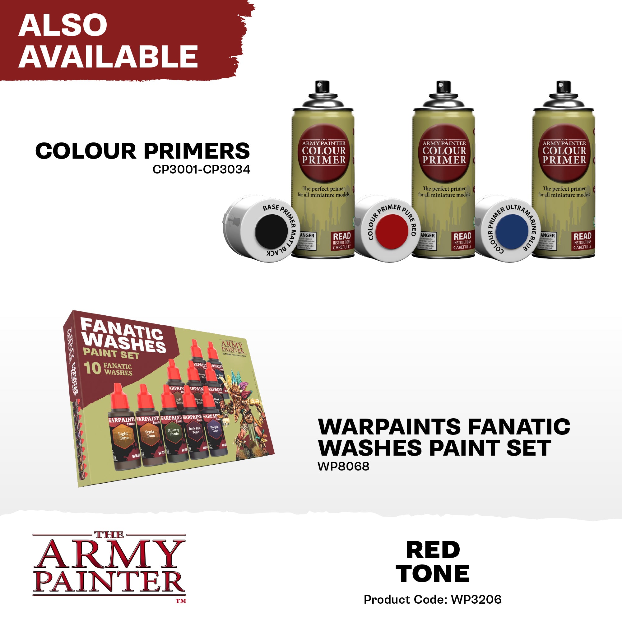 Army Painter Warpaints Fanatic Wash, Red Tone