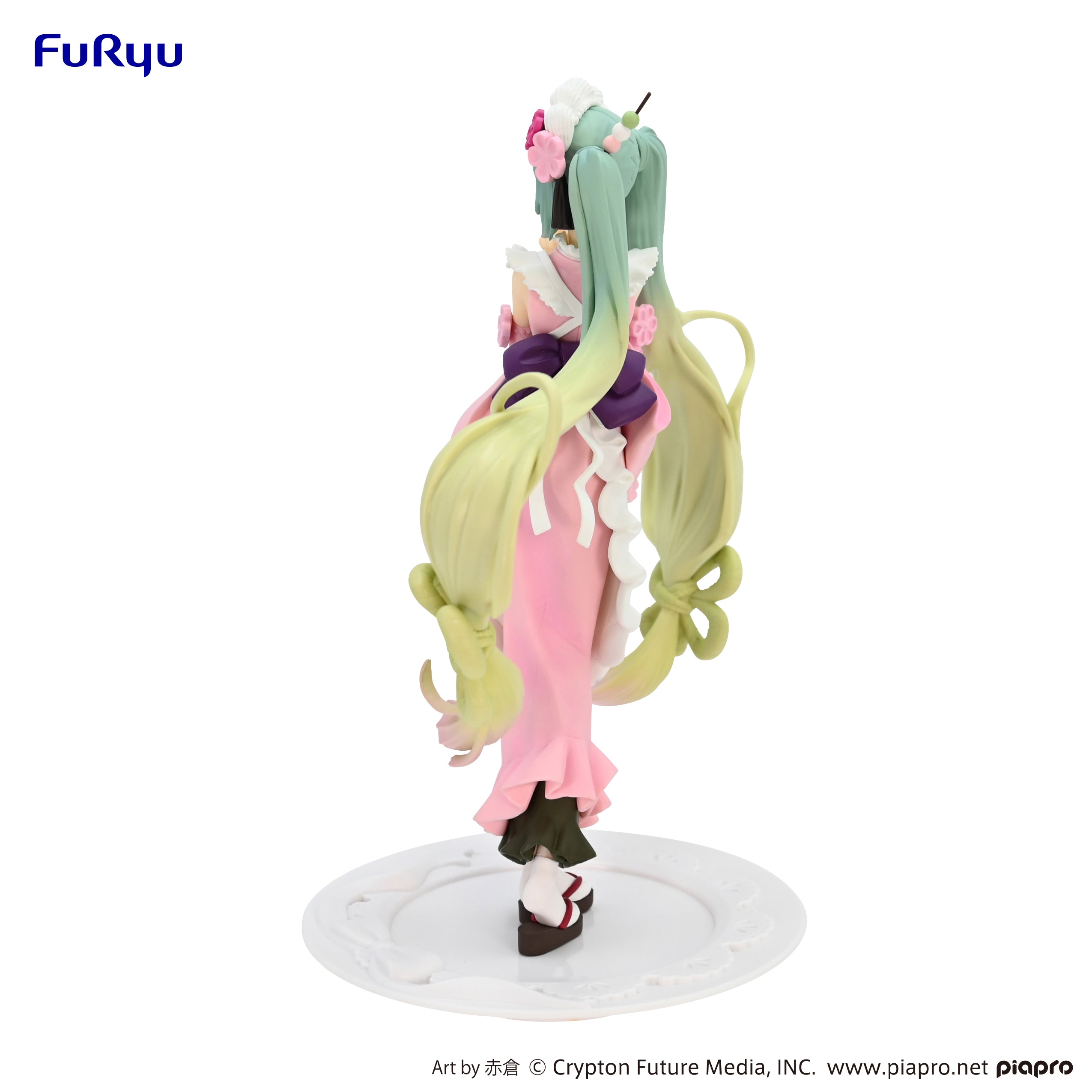 FURYU Corporation Hatsune Miku　Exceed Creative Figure -Matcha Green Tea Parfait Cherry Blossom ver.-