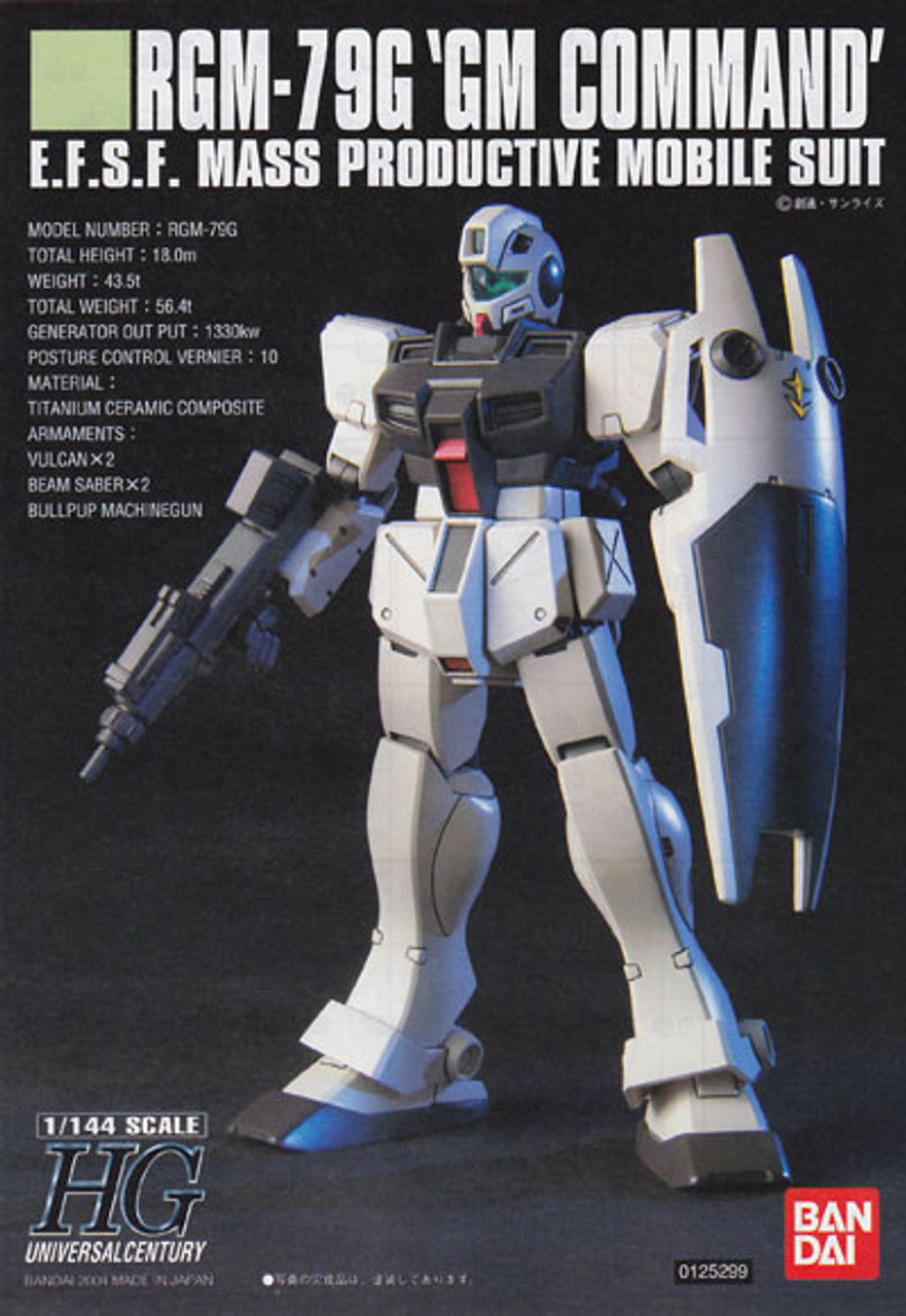 BANDAI Hobby HGUC 1/144 #46 RGM-79G GM Command Colony Use