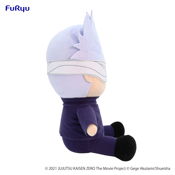 Jujutsu Kaisen 0: The Movie　KYURUMARU Big Plush Toy-Satoru Gojo-